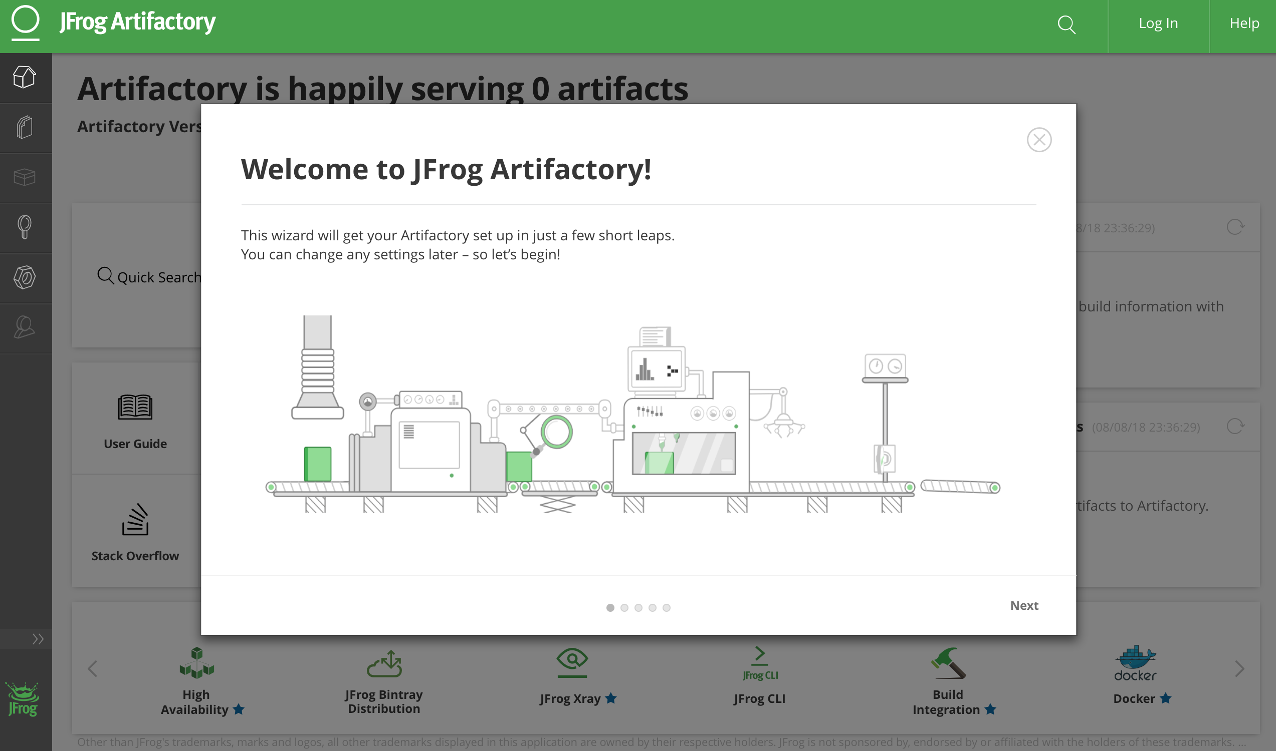 artifactory maven repo gradle example 01