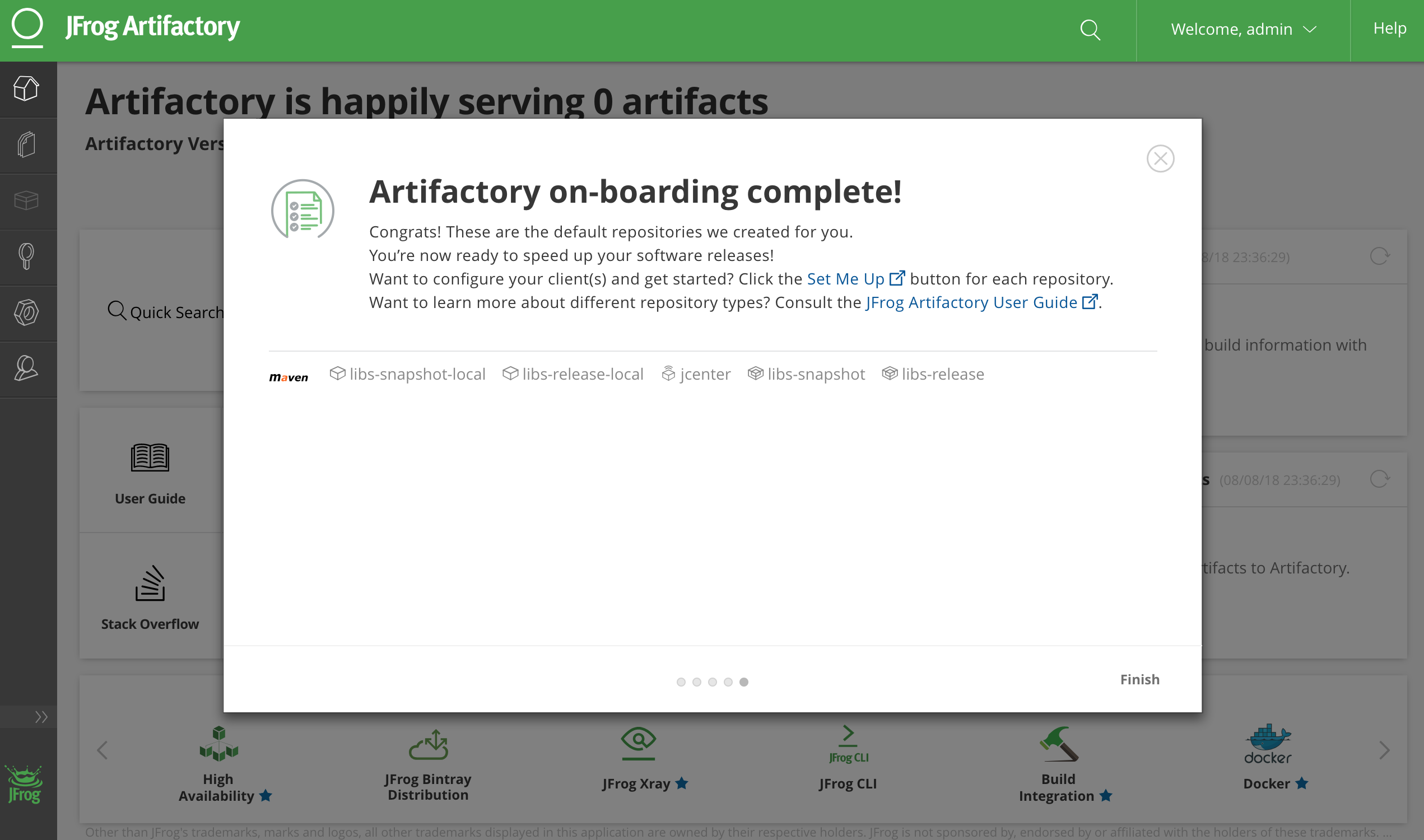 artifactory maven repo gradle example 05